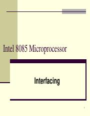 2 Intel 8085 Microprocessor Interfacing.pdf