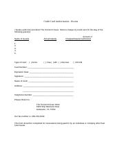 Credit Card Authorization Form - Rooms.doc