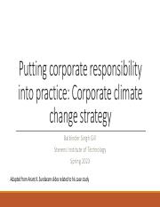 9.Putting corporate responsibility into practice Corporate climate change strategy.pdf