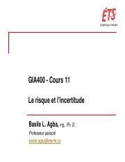 GIA400 Cours 11 - Risque-Incertitude.pdf