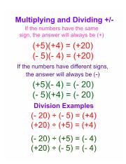Signed numbers - multiplying and dividing.pdf