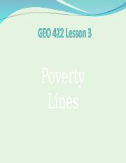 GEO 422 Poverty Lines Lecture 2020.ppt