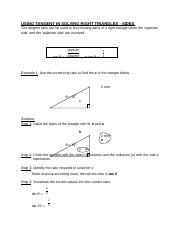 Tangent Ratio to Solve Right Triangle Sides.docx
