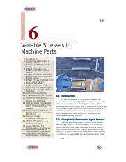 CH-06.VARIABLE STRESS IN MACHINE PARTS