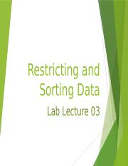 Lab lecture-3_Restricting-and-Sorting-Data.pptx
