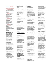 Materials Science and Engineering cheat sheet