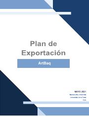 (PDF) Trabajo Final - Plan de exportación ArtBaq 2021.pdf