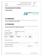 ICTPMG606 & ICTPMG609_Assessment Activity 1.docx
