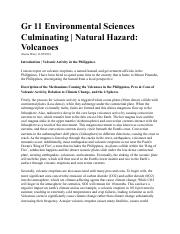 _Aleeza Wasi _ Gr 11 Environmental Sciences Culminating _ Natural Hazard_ Volcanoes .pdf