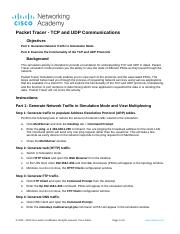 OA 2.1 TCP and UDP Communications.docx