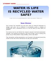 2017 Water is Life assignment.docx