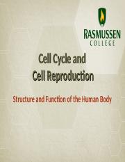 Cell Cycle and Cell Reproduction (1)
