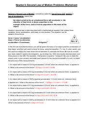 SEBASTIAN GAL - Newton's Second Law problems 2.pdf