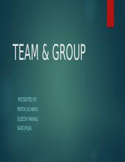 TEAM & GROUP.pptx