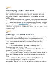 Identifying Global Problems.docx