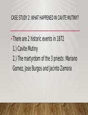 case study 2 what happened in the cavite mutiny