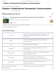 Chapter 2 Multicultural Therapeutic Communication Flashcards _ Quizlet.pdf