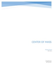 Brown_C_PHYS 2221_Lab_9_Center_of_Mass