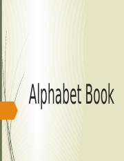 Alphabet Book.pptx