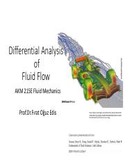 6-DifferentialAnalysis-AKM215E Fluid Mechanics.pdf