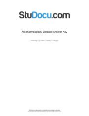 Ati pharmocology Detailed Answer Key.pdf