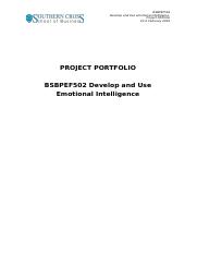 BSBPEF502 Project Portfolio.docx