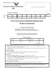 [VCE VET Integrated Technologies] 2009 VCAA Exam.pdf