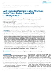 An_Optimization_Model_and_Solution_Algorithms_for_the_Vehicle_Routing_Problem_With_a_Factory-in-a-Bo