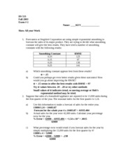 Exam2(533)Fall-Solution