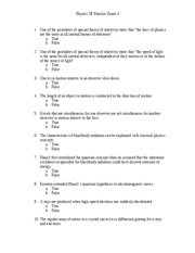 Test 4 Conceptual Questions Physics 2B