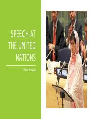 Group word SPEECH AT THE UNITED NATIONS- Malala Yousefzai (1).pptx