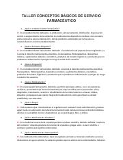 TALLER CONCEPTOS BÁSICOS DE SERVICIO FARMACÉUTICO.docx