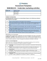 BSBMKG433 Assessment Templates V1.0621 (1).docx