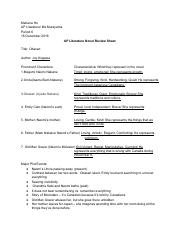 Obasan Evidence PDF