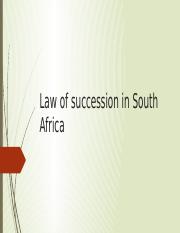 Law of succession in South Africa INTRODUCTION by Khanyile (1).pptx