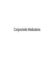 Conjunctivitis Medications.docx