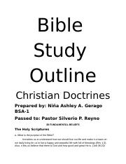 Christian Doctrines.docx