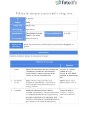 FL-FIN-001 Política de compras y autorización de egresos .docx