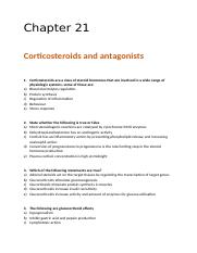 Corticosteroids and antagonists.docx
