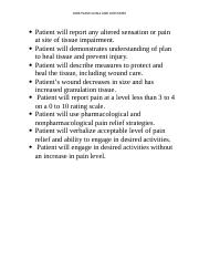 CARE PLAN OUTCOMES AND GOALS (1).docx