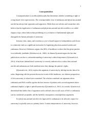 Final Paper Edited Consequentialism PSA and Euthanasia 1.docx