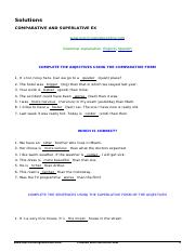 Comparativo y superlativo - Ejercicio A - Soluciones.pdf