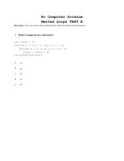 A+ Nested Loops Test A - Google Docs.pdf