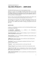 EThekwini Municipality Rates Policy 2009 - 2010.pdf