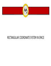 L5_RECTANGULAR COORDINATE SYSTEM IN SPACE.pptx