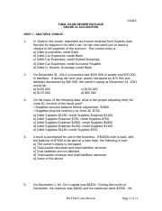 Copy of BAF3M Exam Review Sem 1 2016 - XUEYI LIM