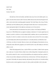 should men get paternity leave from work essay