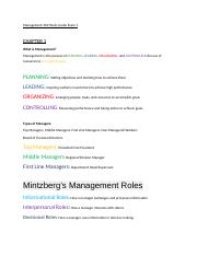 Management 202 Study Guide exam 1.docx