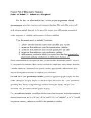 Exploring Descriptive Statistics: Data Analysis and Visualization ...