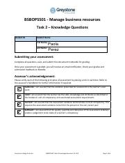 BSBOPS501 Task 2 Knowledge Questions V1.1121 Paola Perez.pdf